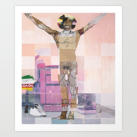 Caster Semenya's Gender Test Art Print