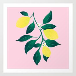 Lemon Love Art Print
