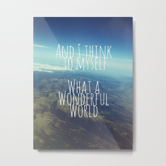 And I Think To Myself... Metal Print