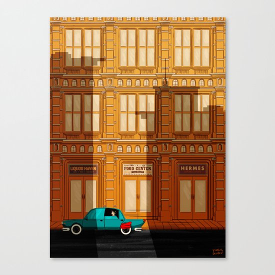 Hey Superhero!! Canvas Print