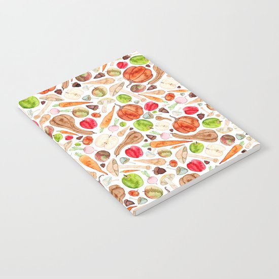 Fruit and Vegetables Notebook