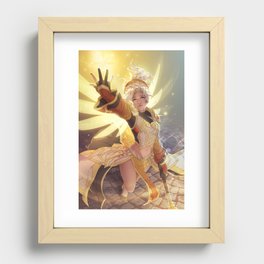 Holy Priest Mercy Recessed Framed Print