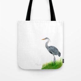 "Tall and Graceful" the Blue Heron by Teresa Thompson Tote Bag