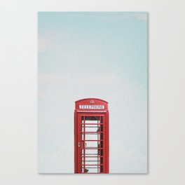 London Telephone Booth Canvas Print