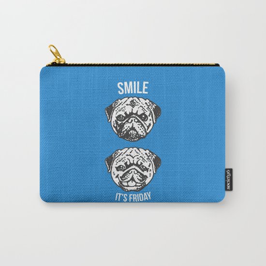Smile It's Friday! Carry-All Pouch