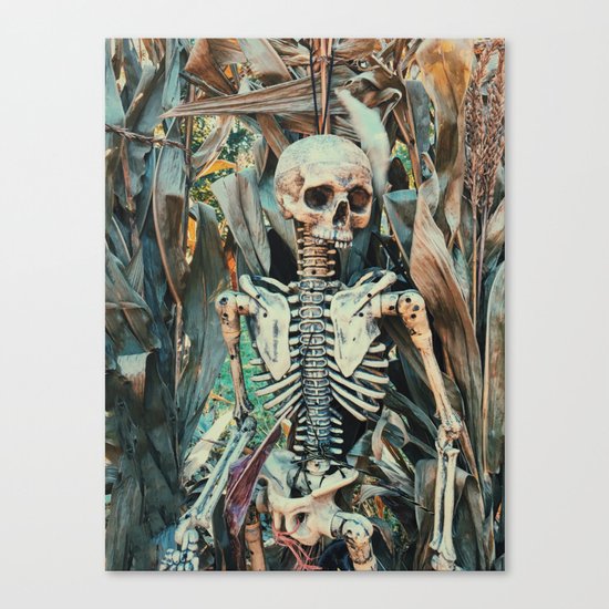 spooky scary Canvas Print