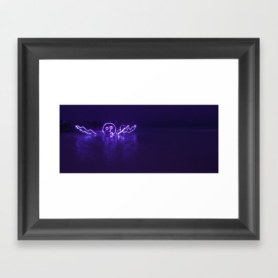 Electric Calimari Framed Art Print