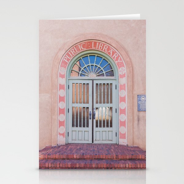 Santa Fe Library - Architecture Photography Stationery Cards