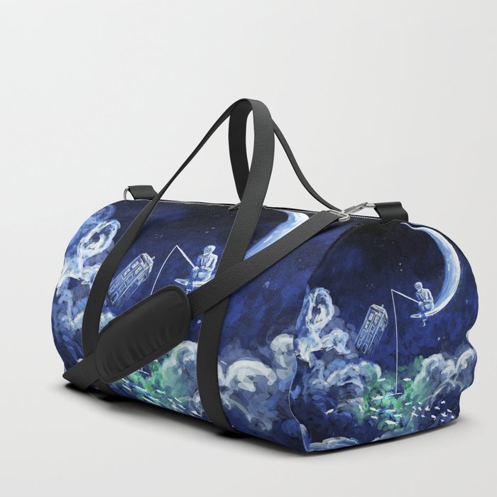 The Doctor Dreaming Of Fishing Duffle Bag