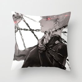 Ken Kaneki Tokyo Ghoul Throw Pillow