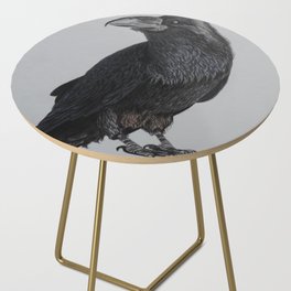 The Blackest Bird Side Table