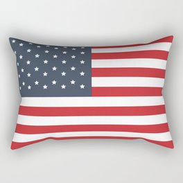 American Flag Rectangular Pillow