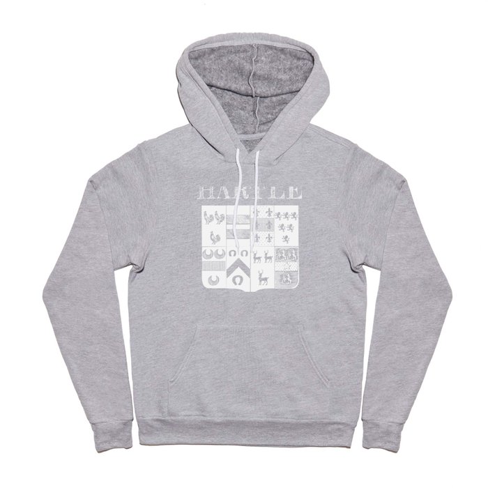 Hartle Coat of Arms - with name Hoody