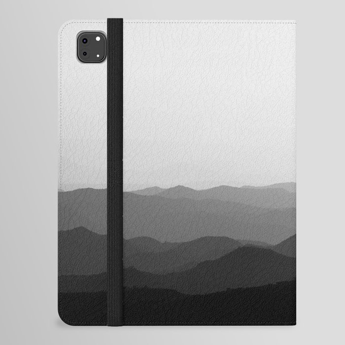 Landscape mountains sunset Ethiopia black-white wanderlust | Travel nature photography iPad Folio Case