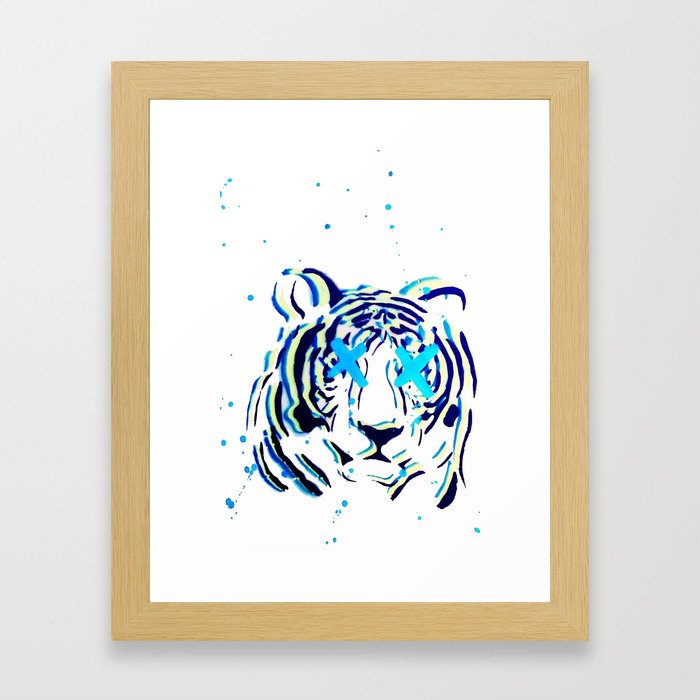 Tigre Tiger Framed Art Print