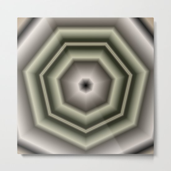Polygon Auras in CMR 03 Metal Print