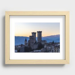 Pacentro, Italy  Recessed Framed Print