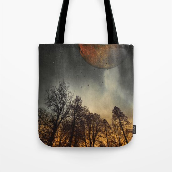 when the mOOn was young Tote Bag