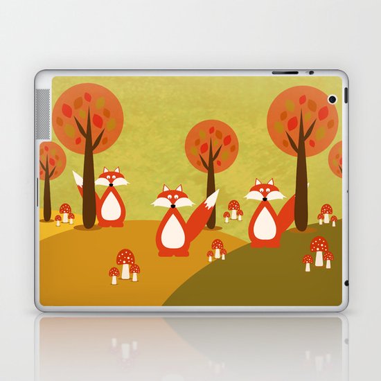 Fox Laptop & iPad Skin