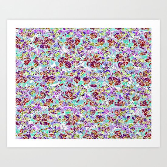 Pattern fantasy (2) Art Print