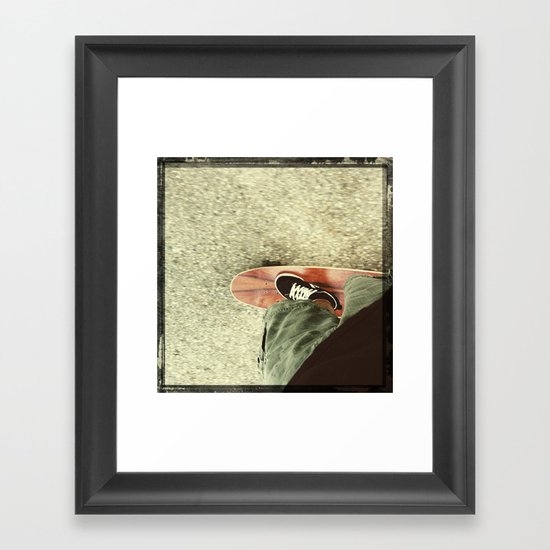 the way home Framed Art Print