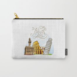 Italy with significant buildings Carry-All Pouch
