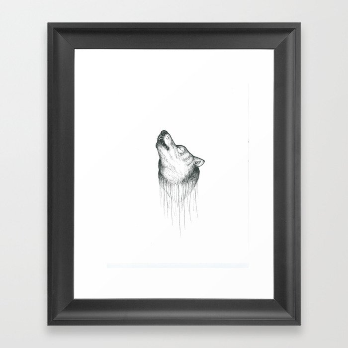 wolf Framed Art Print
