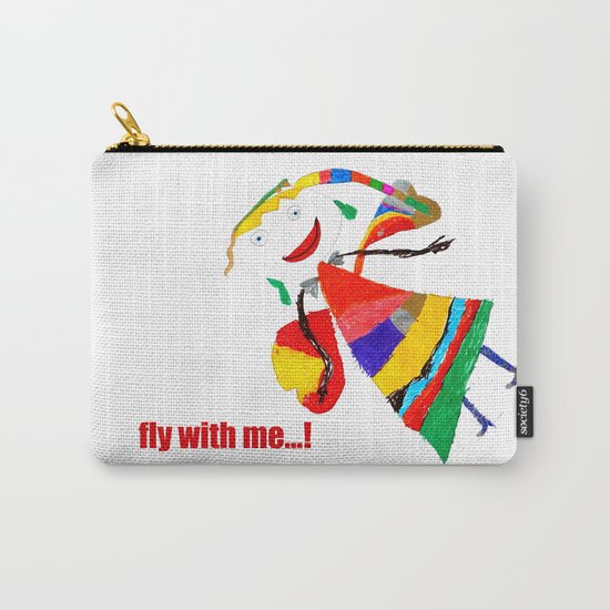 fly with me... Carry-All Pouch
