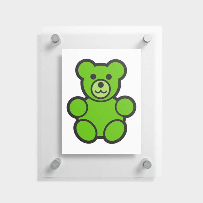 Teddy Bear 3 Floating Acrylic Print