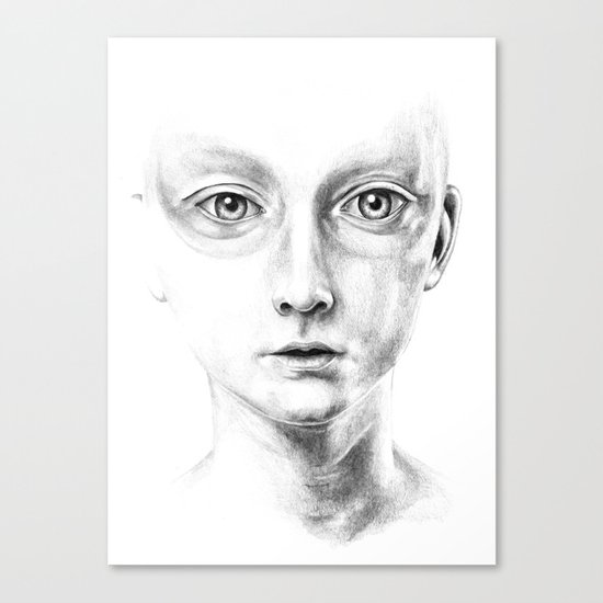 not my fault Canvas Print