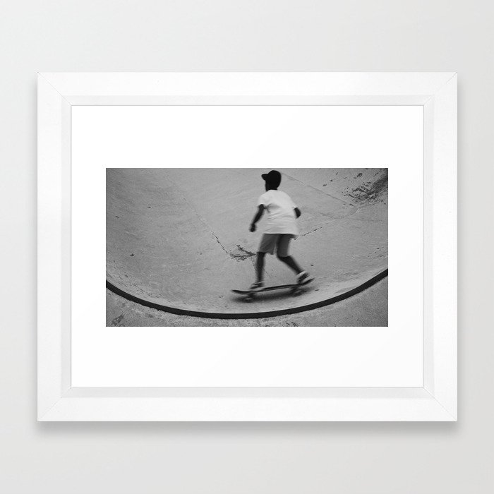 skateboard 1 Framed Art Print
