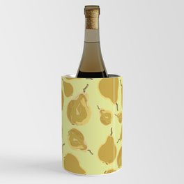 Pretty pears pattern design Wine Chiller