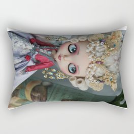 BAROQUE MARIE ANTOINETTE BLYTHE ART DOLL PINK Rectangular Pillow