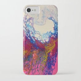 Candyshop Acrylic Fluid Art Paint Pour iPhone Case