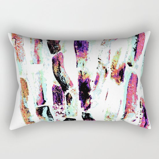Rainbow Candy Sugar Cane, Spring, First World Problems Rectangular Pillow