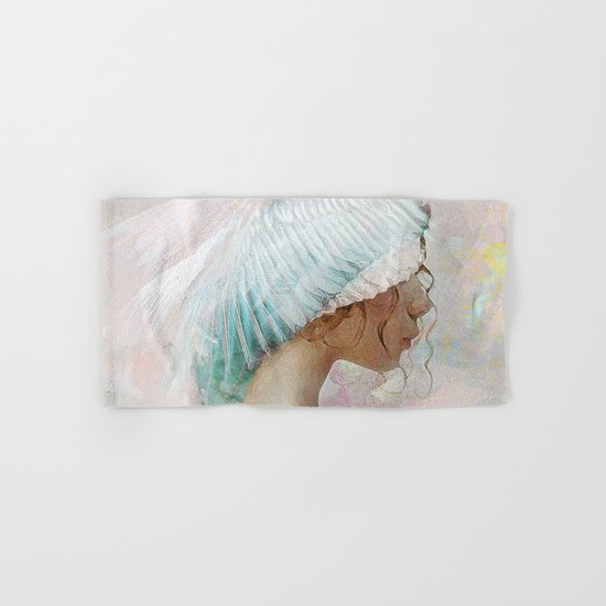 Portrait of a memory Hand & Bath Towel