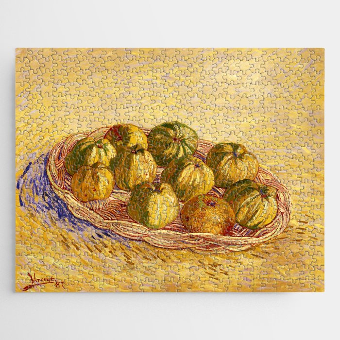 Vincent van Gogh "Still Life, Basket of Apples" Jigsaw Puzzle
