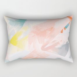 Pastel Splash Rectangular Pillow