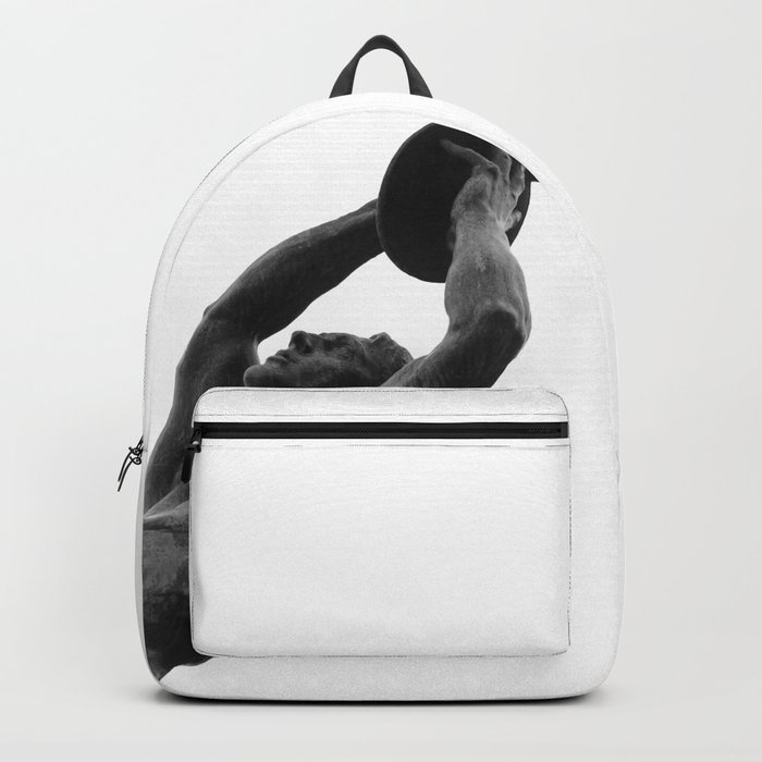 Olympic Discus Thrower Statue #4 #wall #art #society6 Backpack