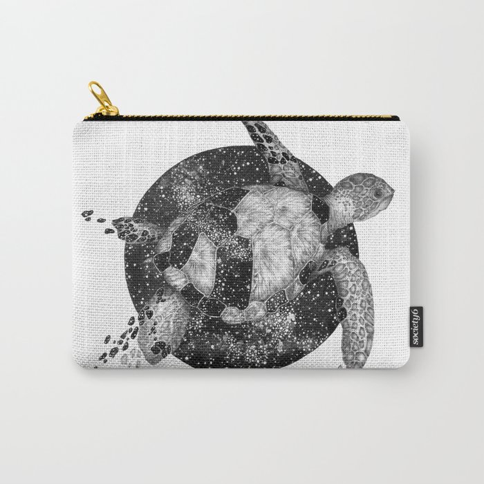 Cosmic Turtle Carry-All Pouch