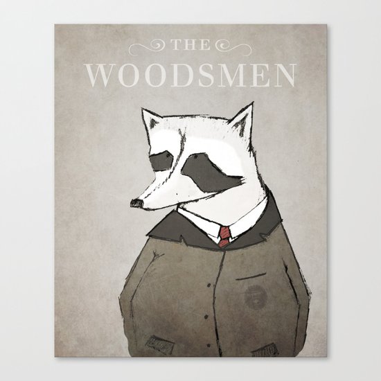 The Woodsmen Canvas Print