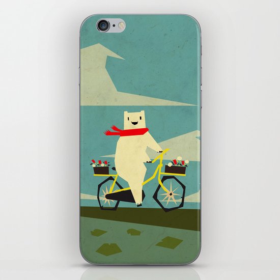 Yeti Taking a Ride iPhone & iPod Skin