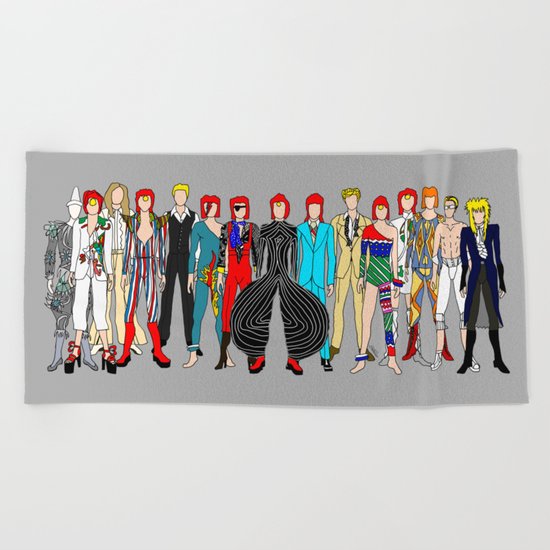 Bowie Circle Group Beach Towel