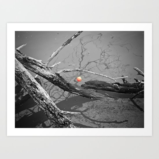 Left Hanging Art Print