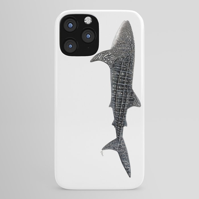 Whale shark Rhincodon typus iPhone Case