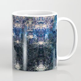 Patterns in Blue and Gold Coffee Mug