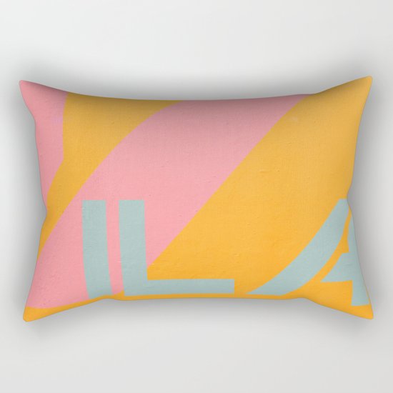 Vila Madalena - Series "Districts of São Paulo" Rectangular Pillow