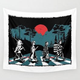 DemonSlayer Abbey Road  Wall Tapestry