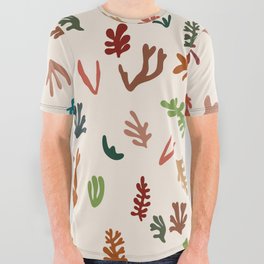 Matisse seaweed Colorful 4 All Over Graphic Tee