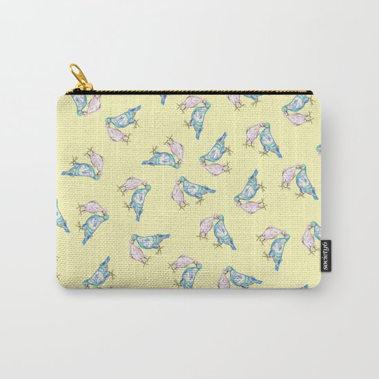 Love Birds Carry-All Pouch